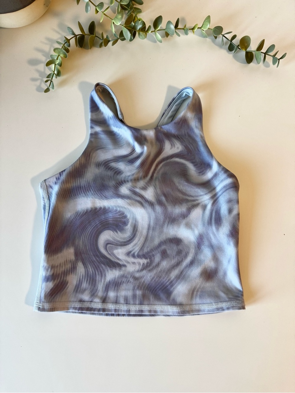 All In Motion Girls Athletic Tank Top Marble Print Size S 6/7